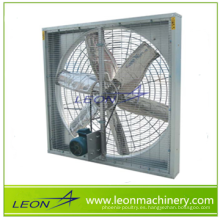 Ventilador de ganado de escape colgante de marca LEON para granja